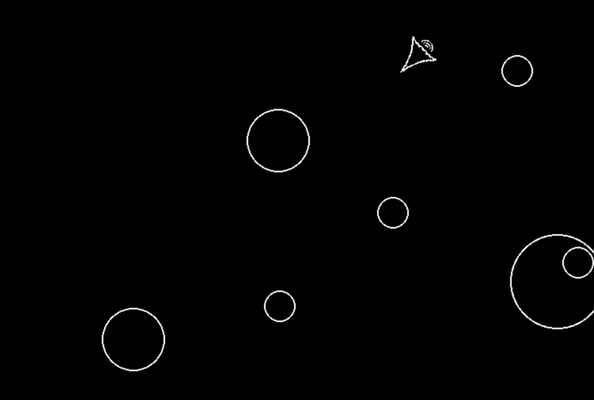 Asteroids game